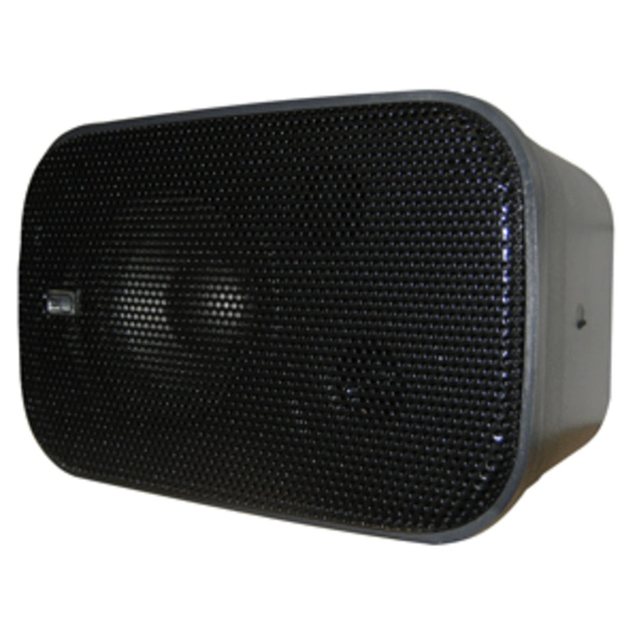 Poly-planar Compact Box Speaker - 7-1/2 X 4-15/16 X 4-15/16 - (pair) Black