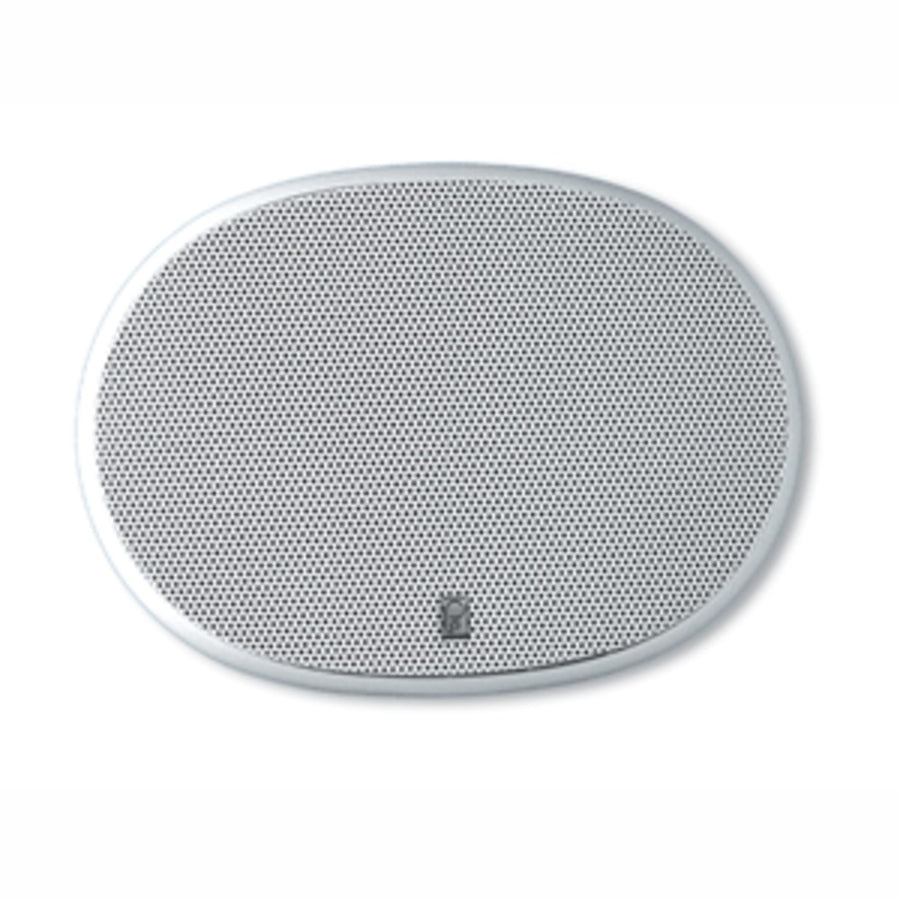 Poly-planar 6 X 9 3-way Platinum Oval Marine Speaker - (pair) White