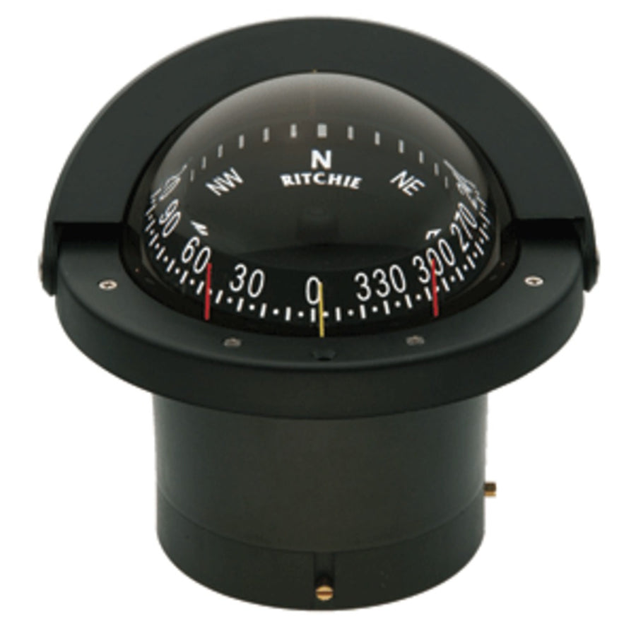 Ritchie Fn-203 Navigator Compass - Flush Mount - Black