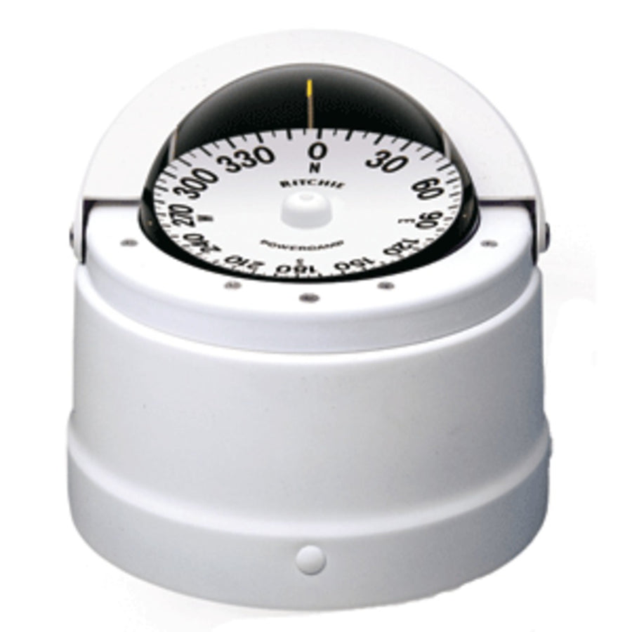 Ritchie Dnw-200 Navigator Compass - Binnacle Mount - White