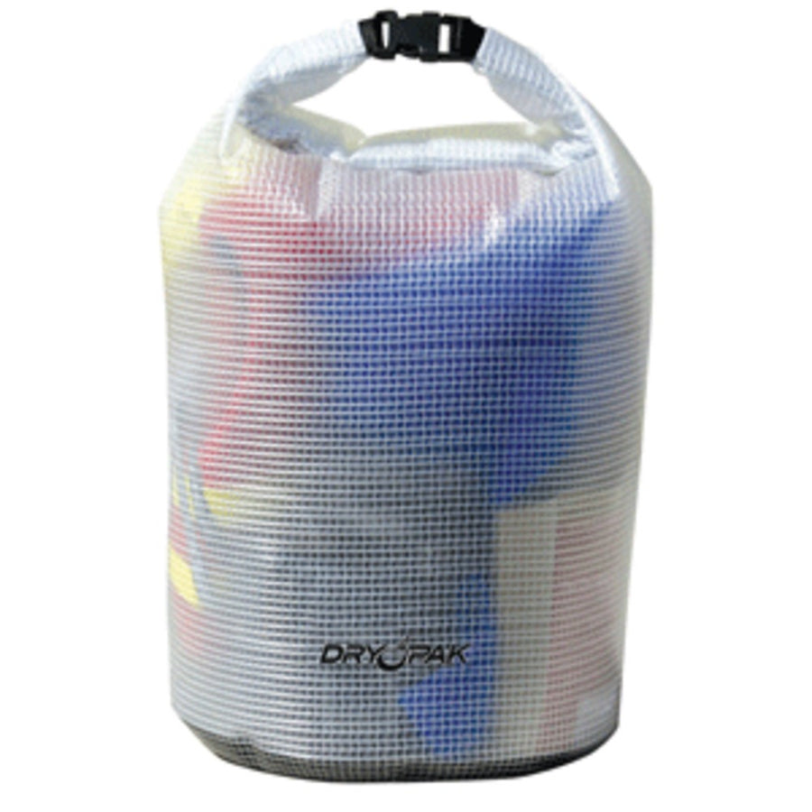 Dry Pak Roll Top Dry Gear Bag - 9-1/2 X 16 - Clear