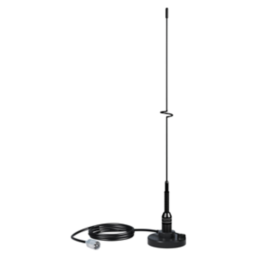 Shakespeare Vhf 19 5218 Black Ss Whip Antenna - Magnetic Mount