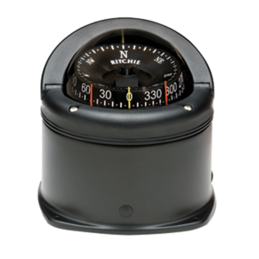 Ritchie Hd-745 Helmsman Compass - Deck Mount - Black