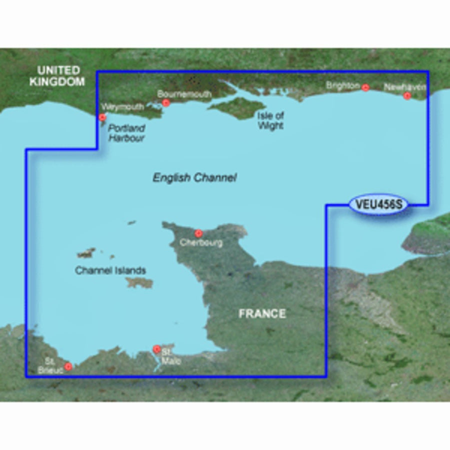 Garmin Bluechart® G3 Vision® Hd - Veu465s - The Solent & Channel Islands - Microsd™/sd™