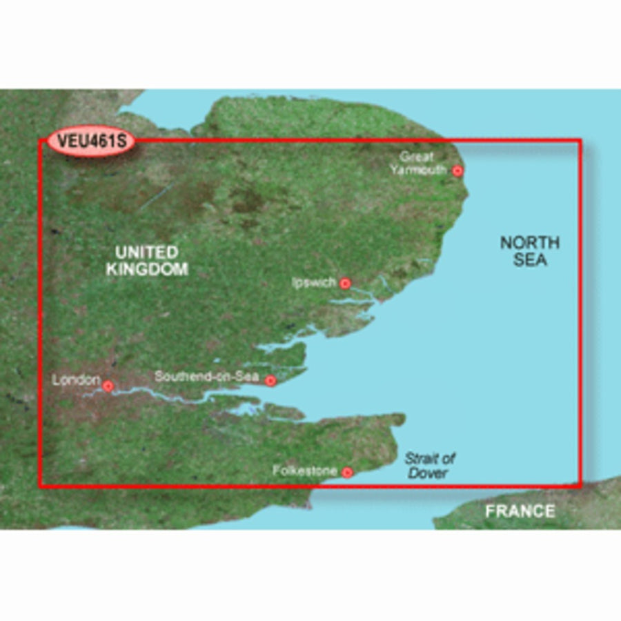 Garmin Bluechart® G3 Vision® Hd - Veu461s - Thames Estuary - Microsd™/sd™