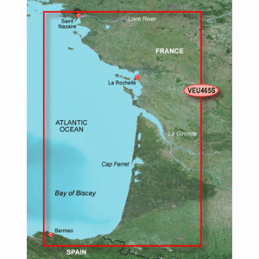 Garmin Bluechart® G3 Vision® Hd - Veu465s - La Baule To San Sebastian - Microsd™/sd™