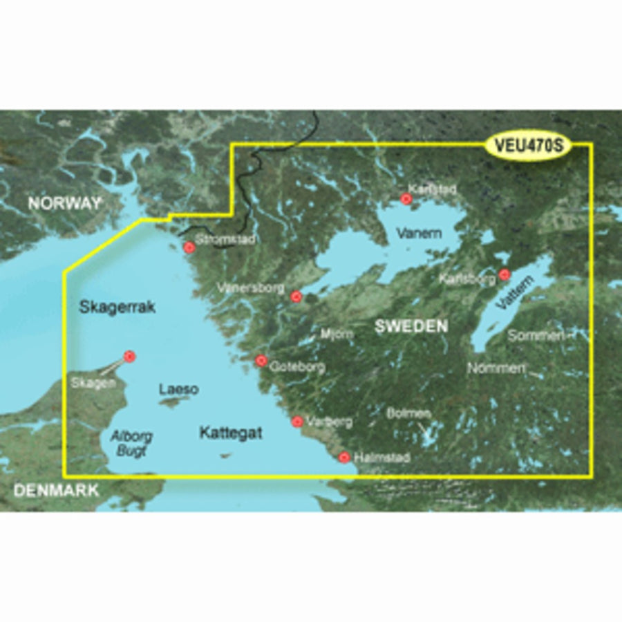 Garmin Bluechart® G3 Vision® Hd - Veu470s - Stromstad To Halmstad - Microsd™/sd™