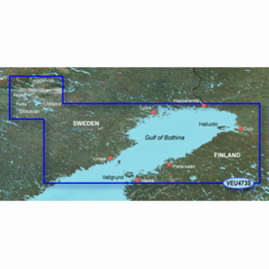 Garmin Bluechart® G3 Vision® Hd - Veu473s - Gulf Of Bothnia, North - Microsd™/sd™