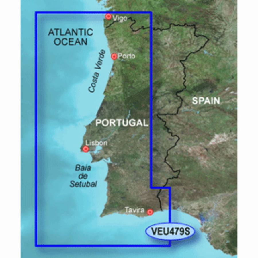 Garmin Bluechart® G3 Vision® Hd - Veu479s - Portugal - Microsd™/sd™