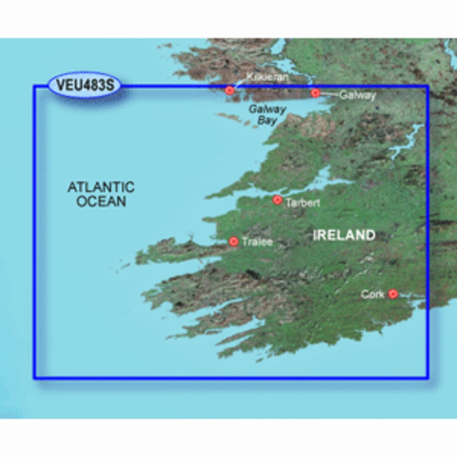 Garmin Bluechart® G3 Vision® Hd - Veu483s - Galway Bay To Cork - Microsd™/sd™