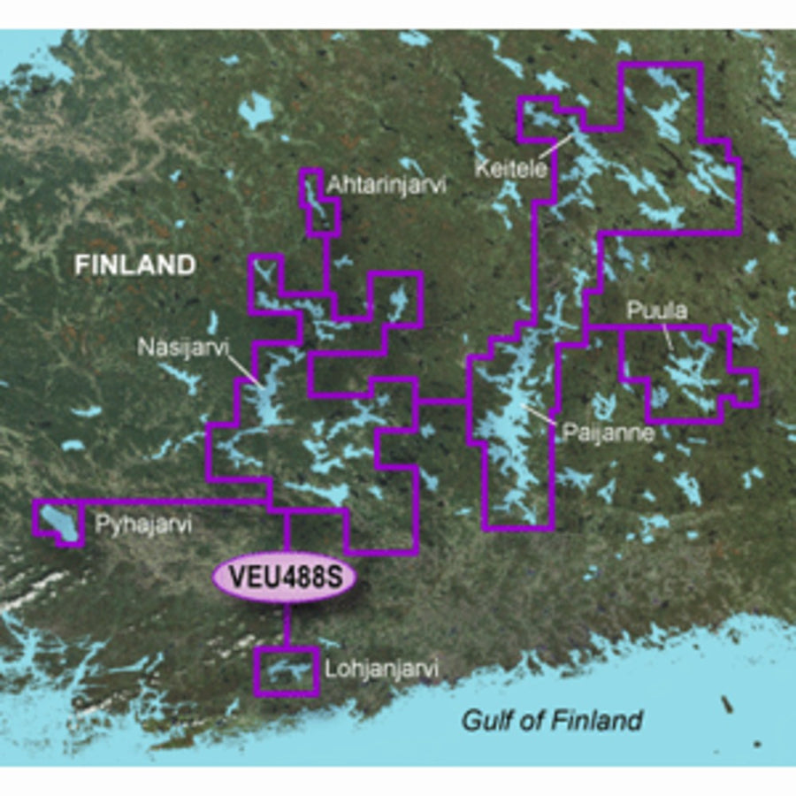 Garmin Bluechart® G3 Vision® Hd - Veu488s - Keitele-paijanne-tampere - Microsd™/sd™