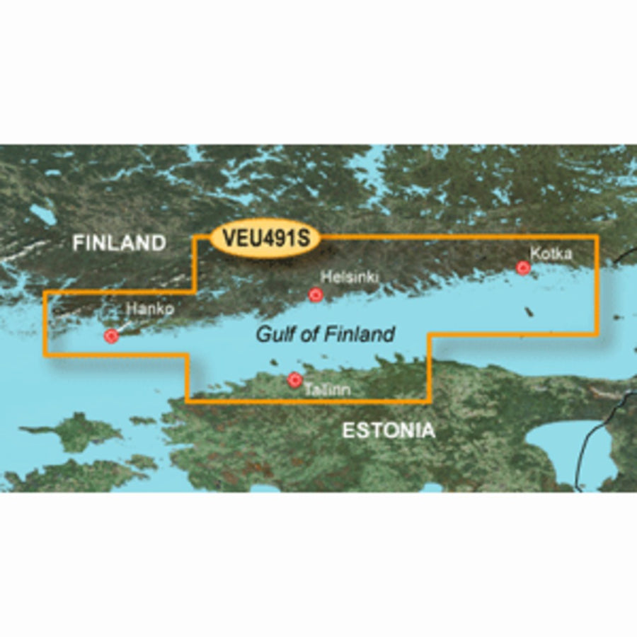 Garmin Bluechart® G3 Vision® Hd - Veu491s - Kotka To Hanko - Microsd™/sd™