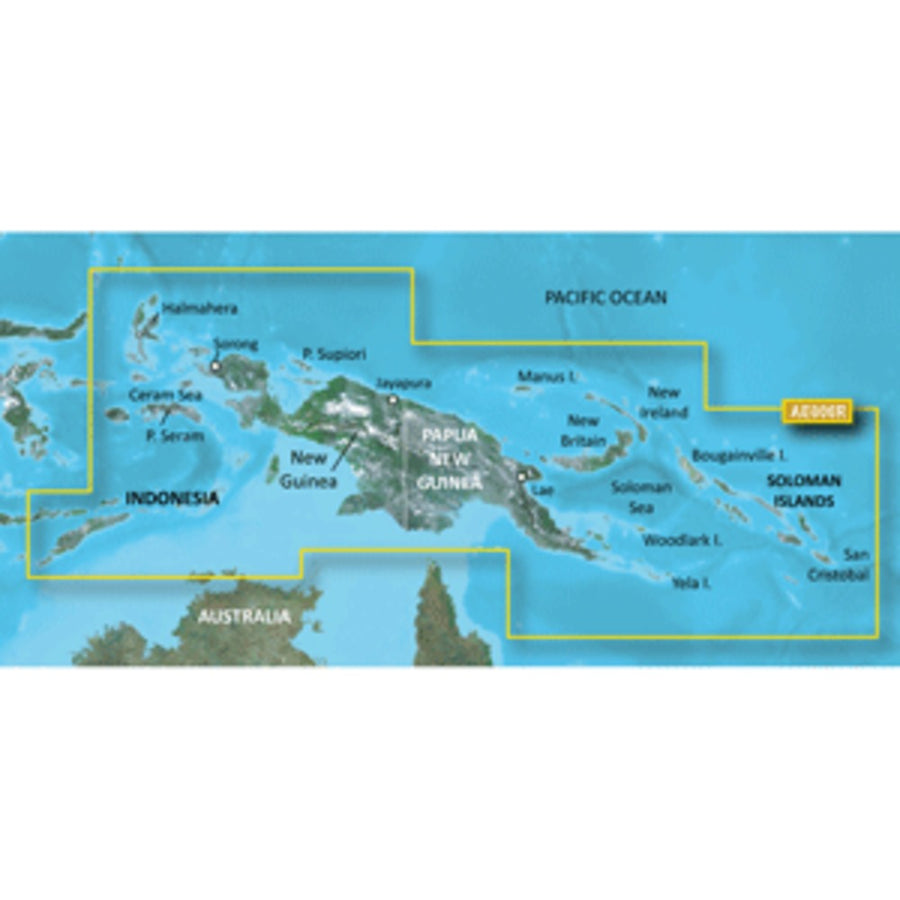 Garmin Bluechart® G2 Vision® Hd - Vae006r - Timor Leste/new Guinea - Microsd™/sd™