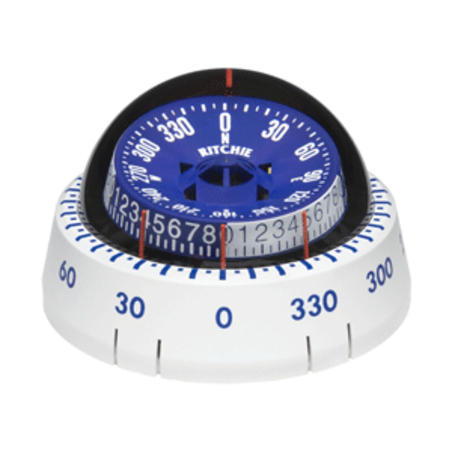 Ritchie Xp-98w X-port Tactician™ Compass - Surface Mount - White