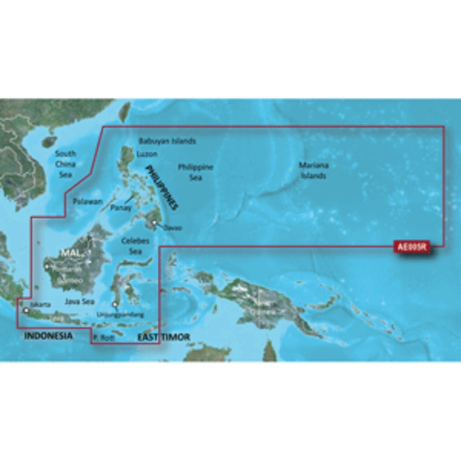 Garmin Bluechart® G2 Vision® Hd - Vae005r - Philippines - Java Mariana Is. - Microsd™/sd™