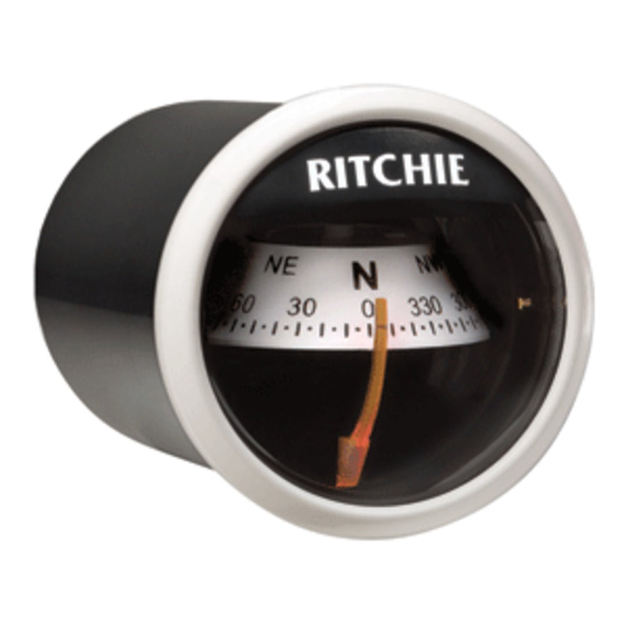 Ritchie X-21ww Ritchiesport Compass - Dash Mount - White/black