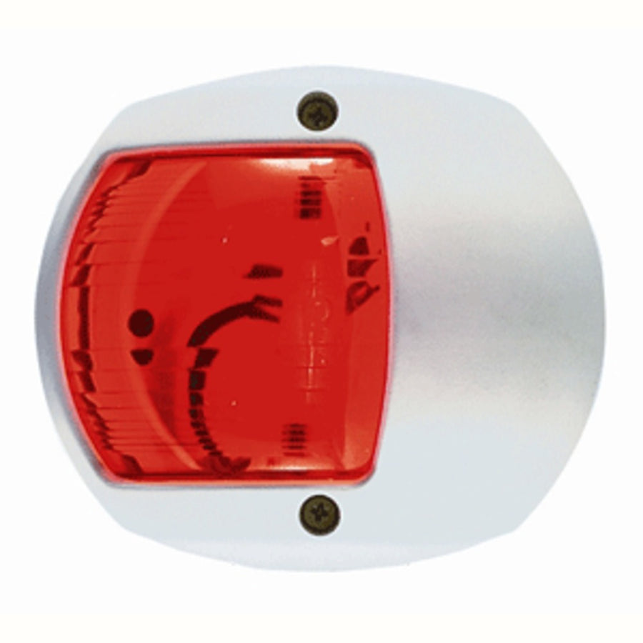 Perko Led Side Light - Red - 12v - White Plastic Housing