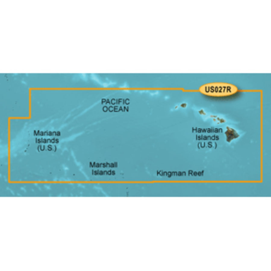 Garmin Bluechart® G3 Hd - Hxus027r - Hawaiian Islands - Mariana Islands - Microsd™/sd™