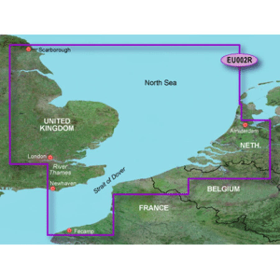 Garmin Bluechart® G3 Hd - Hxeu002r - Dover To Amsterdam & England Southeast - Microsd™/sd™