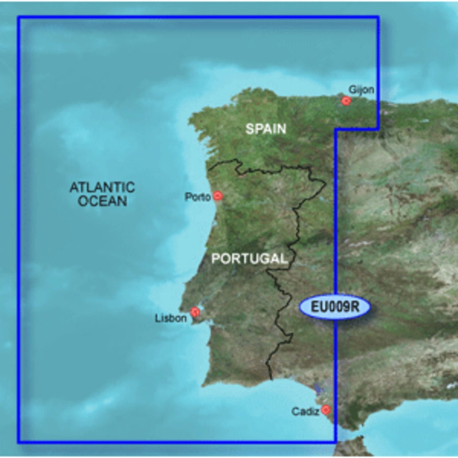 Garmin Bluechart® G3 Hd - Hxeu009r - Portugal & Northwest Spain - Microsd™/sd™