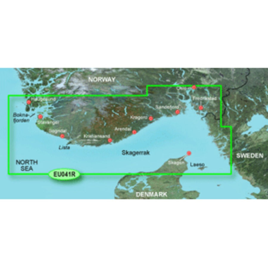 Garmin Bluechart® G3 Hd - Hxeu041r - Oslo - Skagerak - Haugesund - Microsd™/sd™