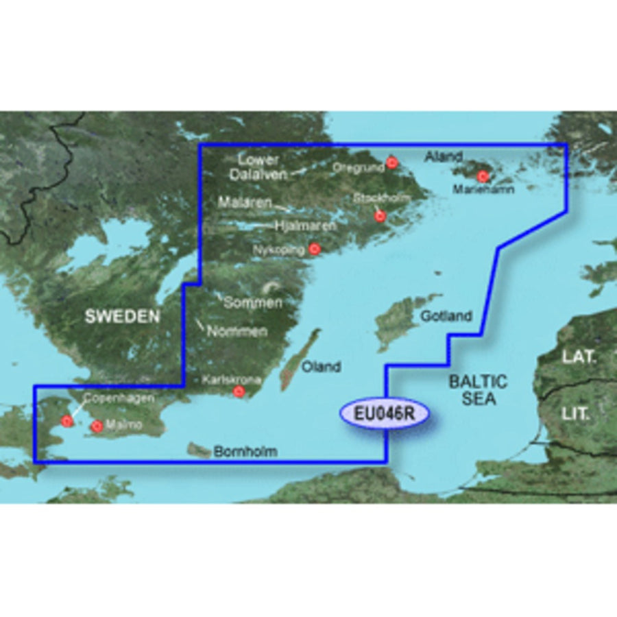 Garmin Bluechart® G3 Hd - Hxeu046r - Oregrund Aland To Malmo - Microsd™/sd™