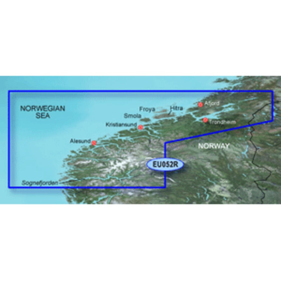 Garmin Bluechart® G3 Hd - Hxeu052r - Sognefjorden - Svefjorden - Microsd™/sd™