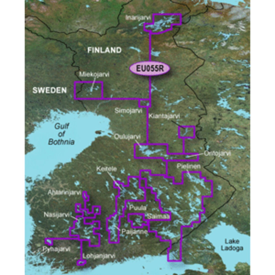 Garmin Bluechart® G3 Hd - Hxeu055r - Finnish Lakes - Microsd™/sd™