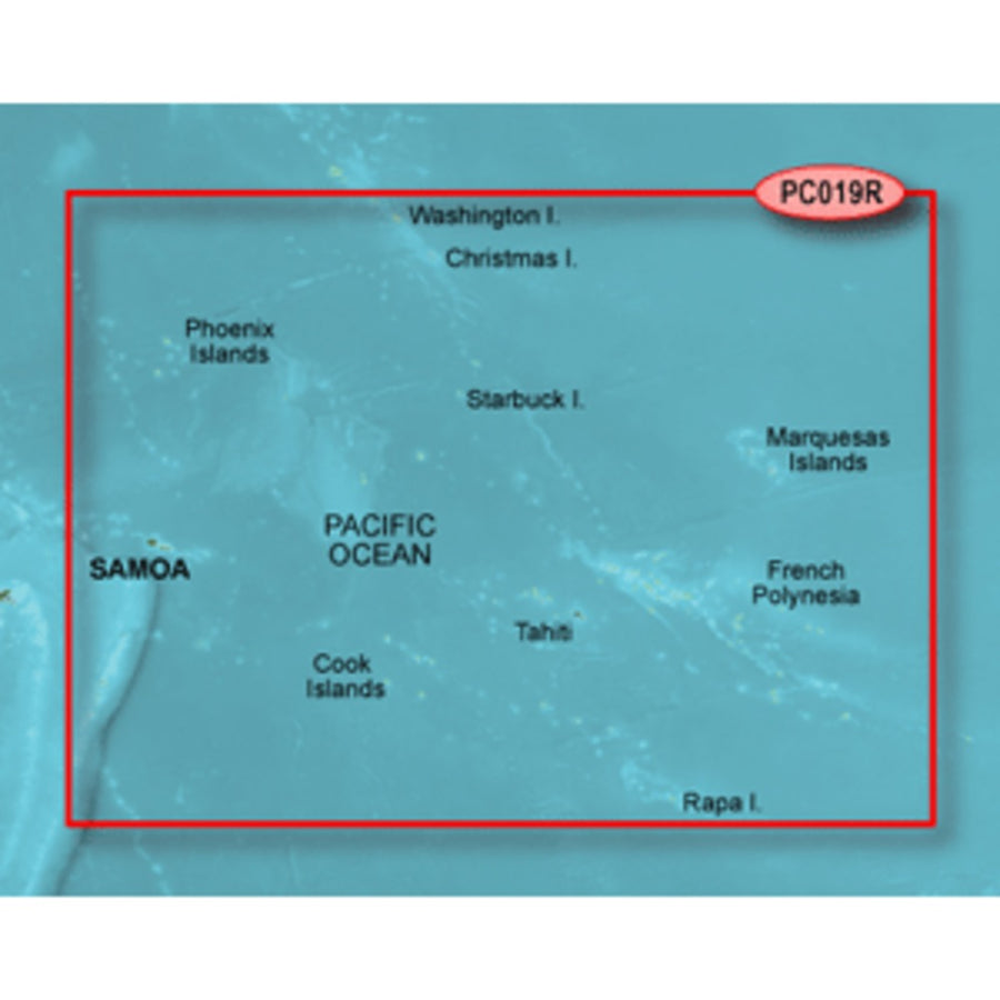 Garmin Bluechart® G2 Hd - Hxpc019r - Polynesia - Microsd™/sd™