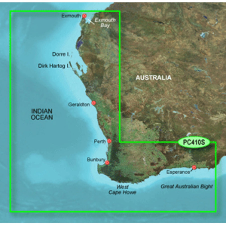 Garmin Bluechart® G2 Hd - Hxpc410s - Esperance To Exmouth Bay - Microsd™/sd™