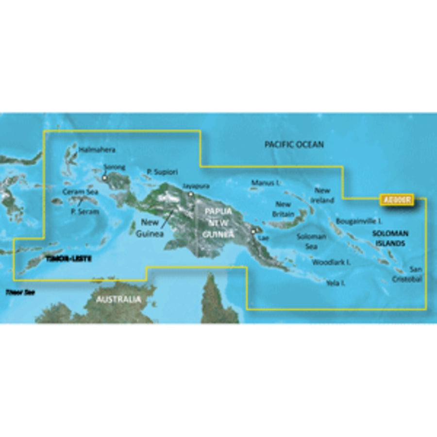 Garmin Bluechart® G2 Hd - Hxae006r - Timor Leste/new Guinea - Microsd™/sd™