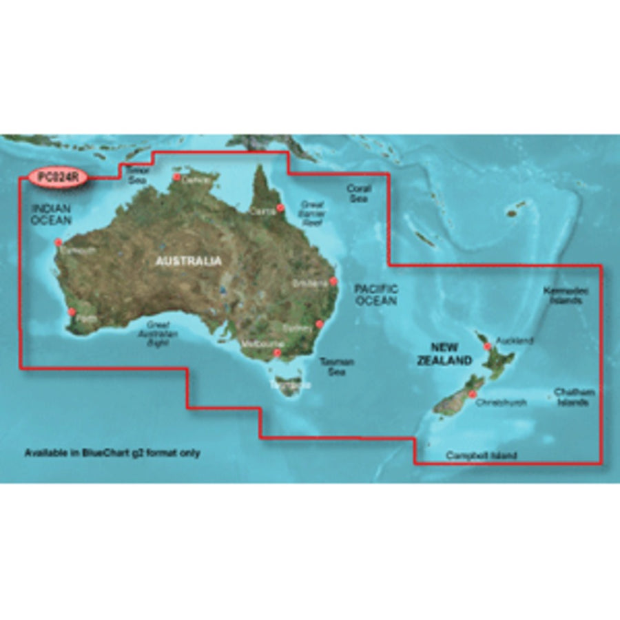 Garmin Bluechart® G2 Hd - Hxpc024r - Australia & New Zealand - Microsd™/sd™