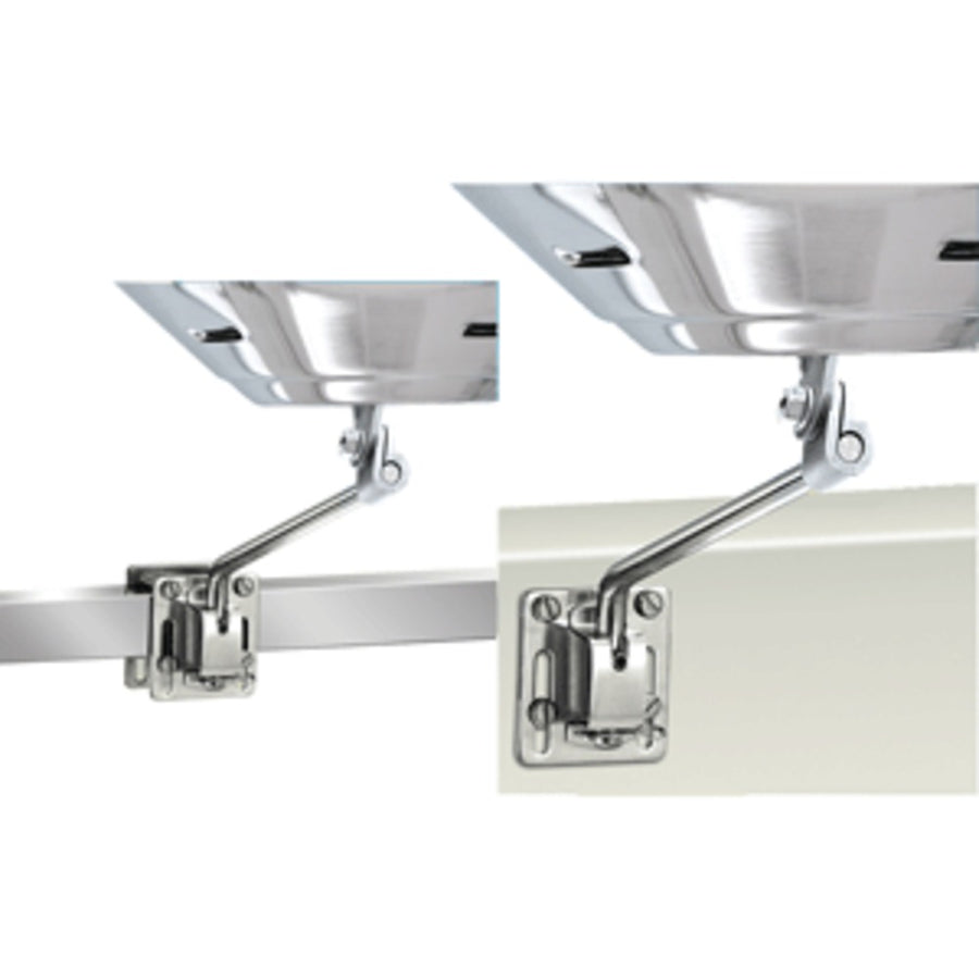 Magma Square/flat Rail Mount Or Side Bulkhead Mount F/kettle Series Grills