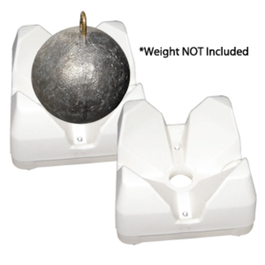 Scotty 3022-wh Weight Mate - White 2 Pack