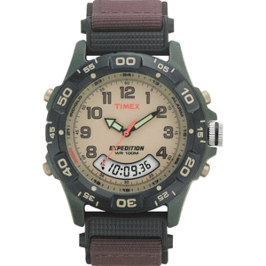 Timex Expedition Resin Combo Classic Analog Green/black/brown