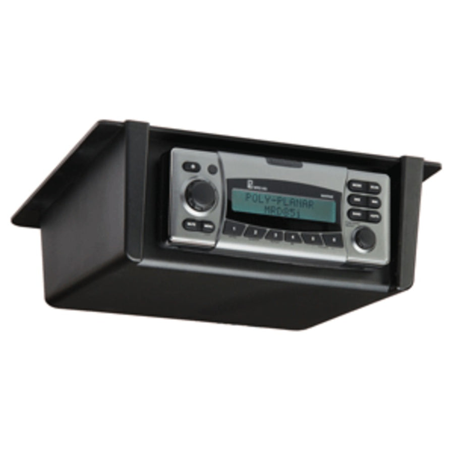 Poly-planar Radio Mount Underdash/overhead - Black