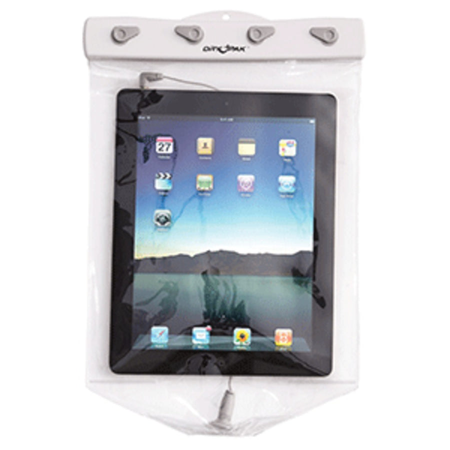 Dry Pak Clear Tablet Case F/ipad - White/grey - 9 X 12