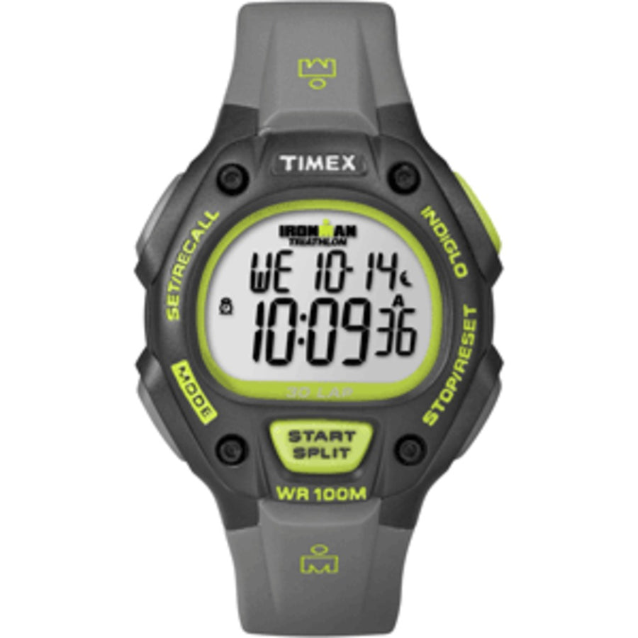 Timex Ironman 30-lap Full-size - Grey/neon Green