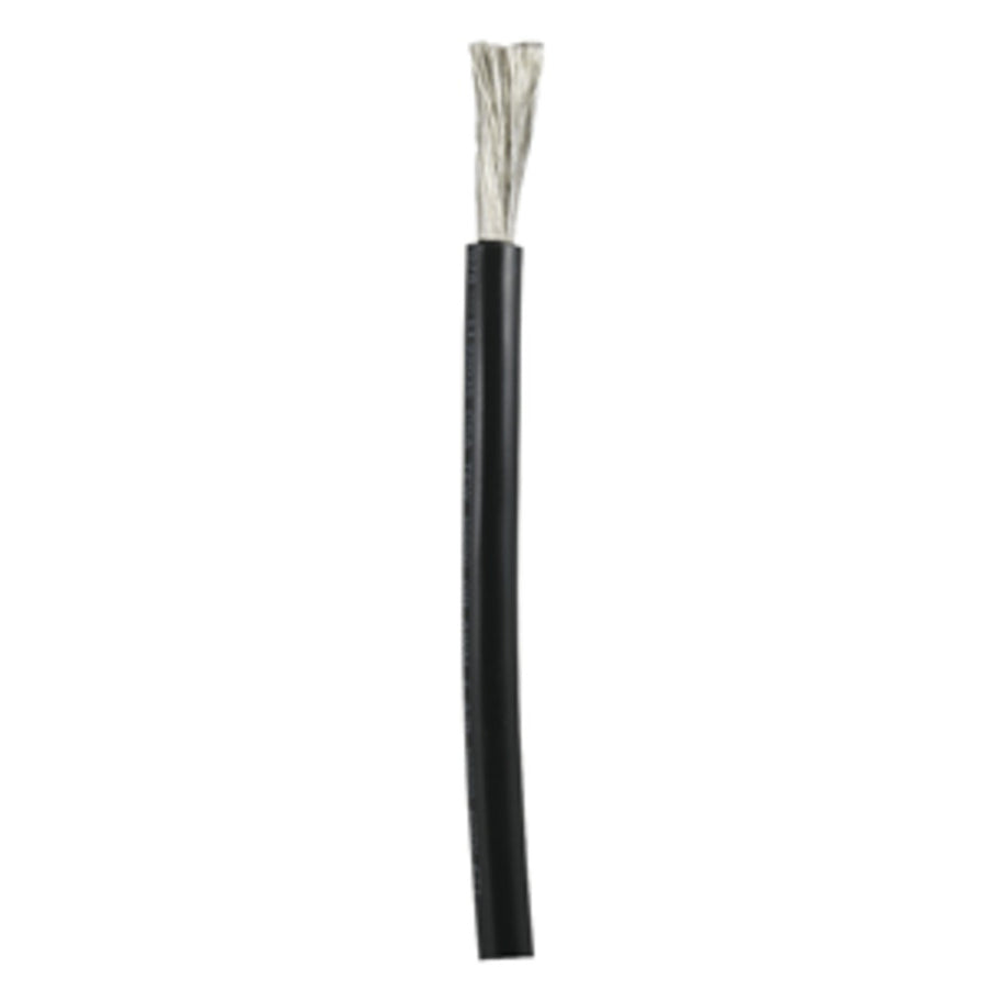 Ancor Black 1 Awg Battery Cable - 100