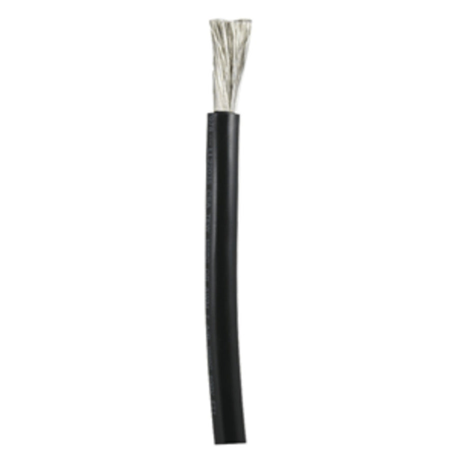 Ancor Black 2/0 Awg Battery Cable - Sold By The Foot