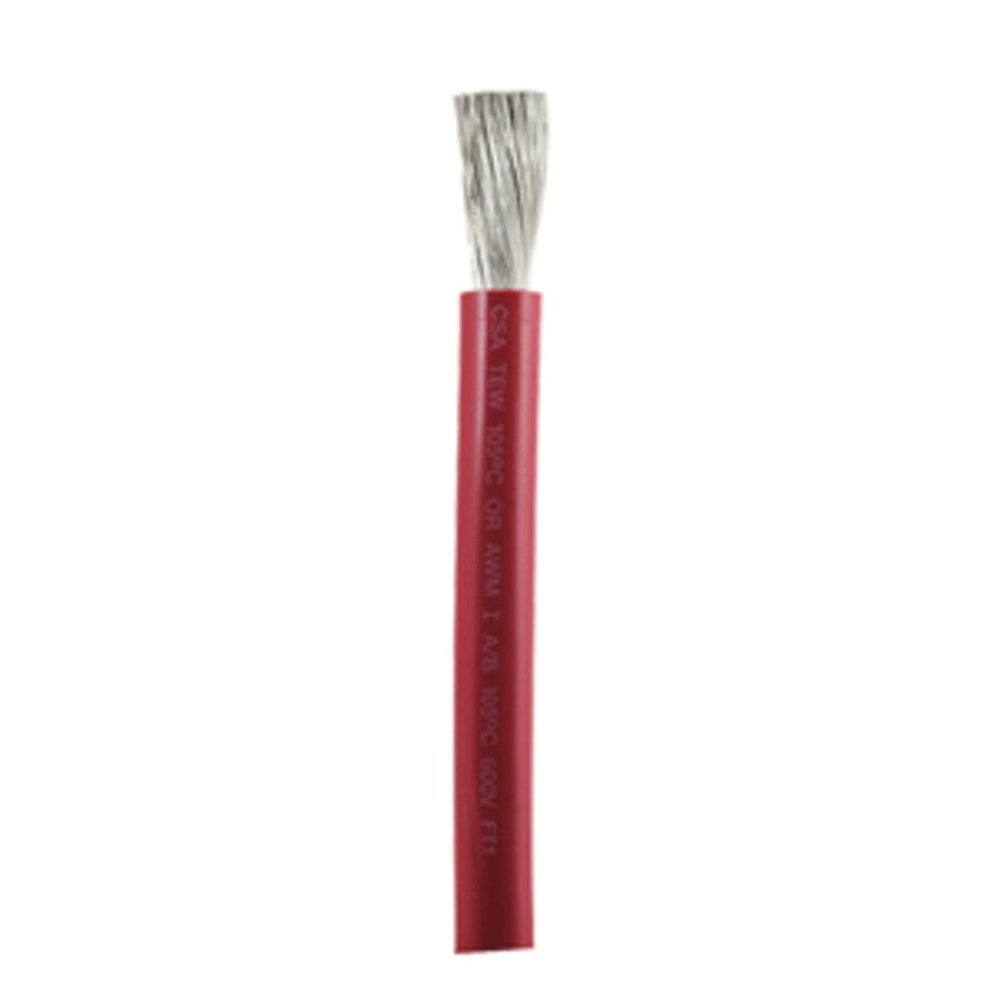 Ancor Red 2/0 Awg Battery Cable - Sold By The Foot