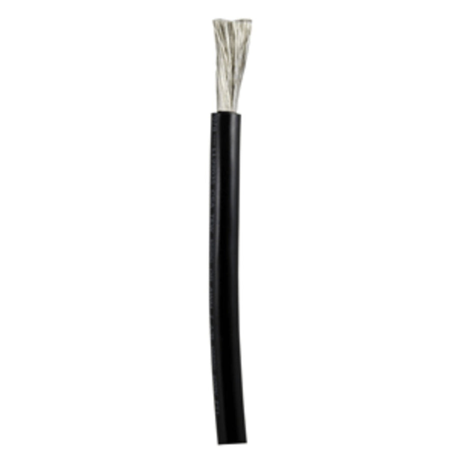 Ancor Black 8 Awg Battery Cable - Sold By The Foot