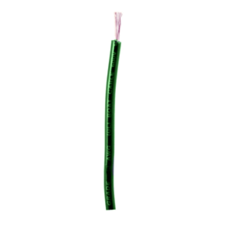 Ancor Green 8 Awg Battery Cable - Sold By The Foot