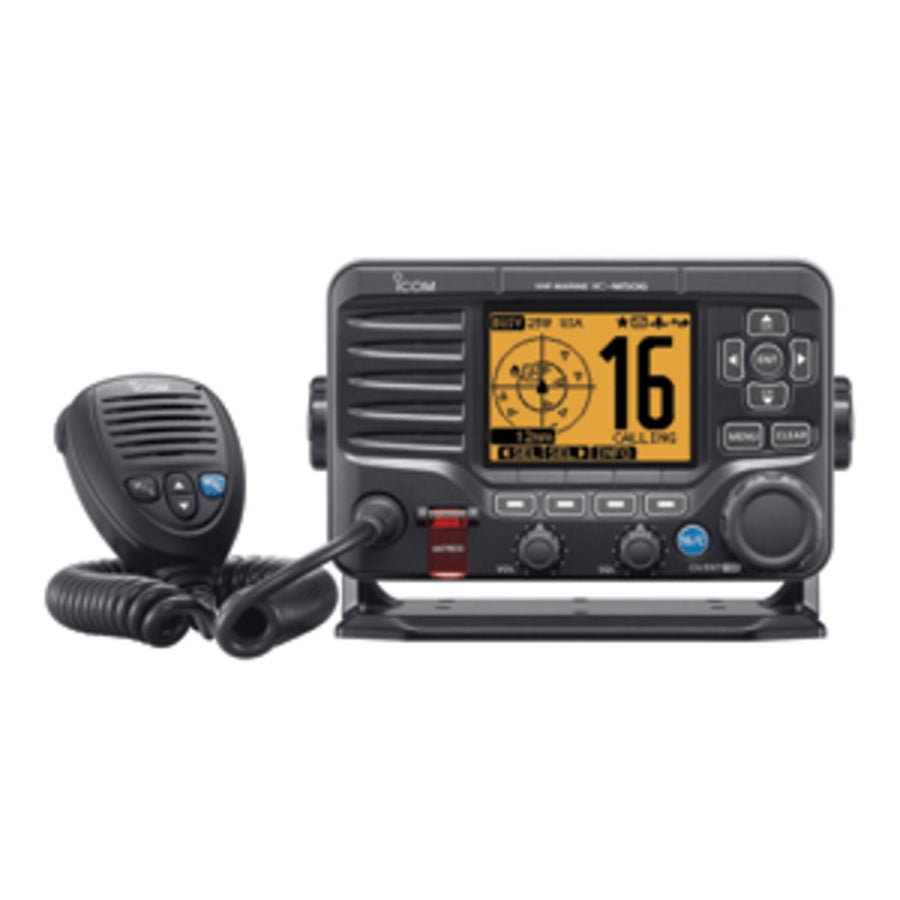 Icom M506 Vhf Fixed Mount W/nmea 0183 - Black