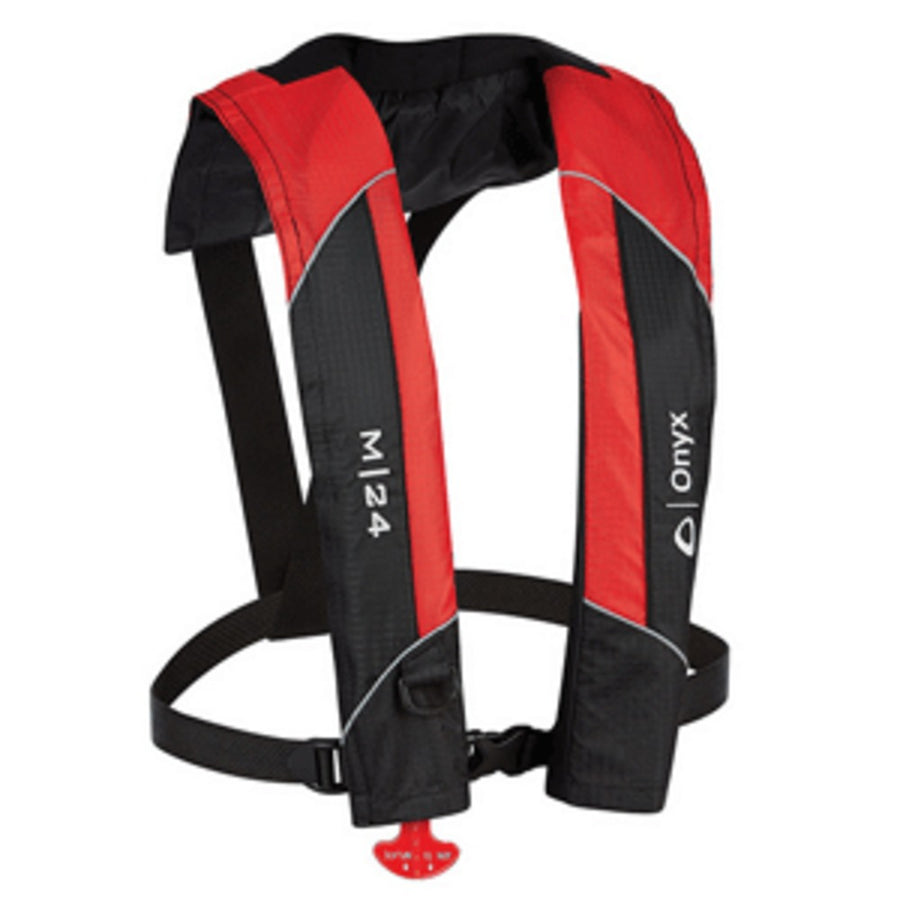 Onyx M-24 Manual Inflatable Life Jacket Pfd - Red