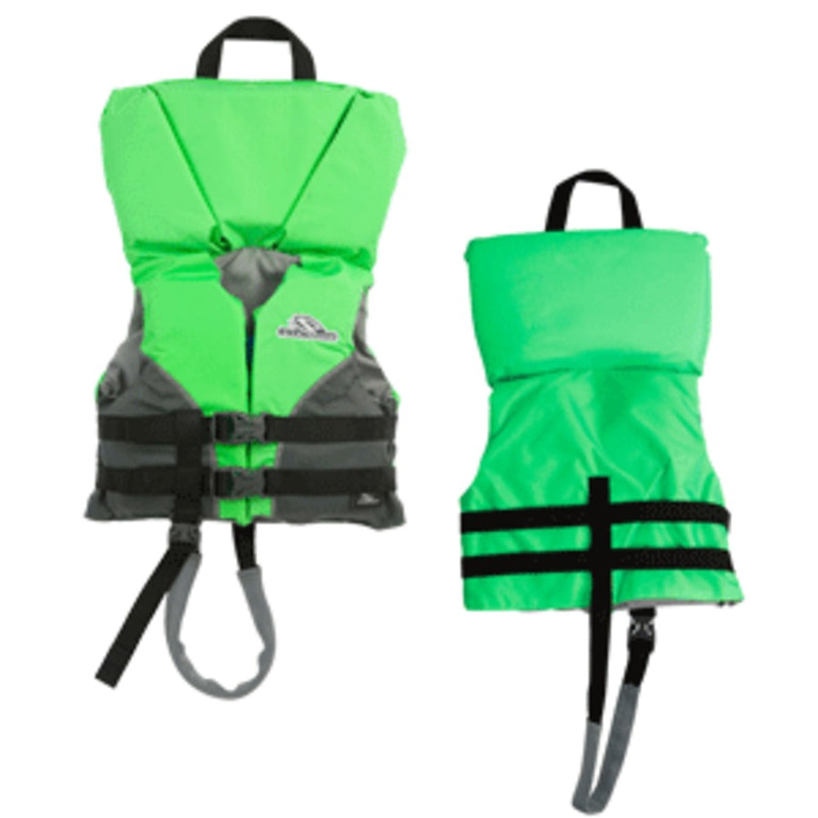 Stearns Infant Heads-up® Nylon Vest Life Jacket - Up To 30lbs - Green