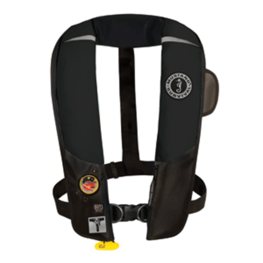 Mustang Hit Inflatable Automatic Pfd W/harness - Black