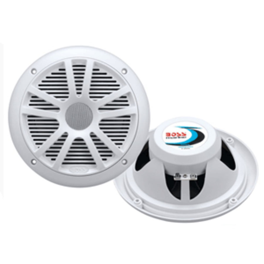 Boss Audio Mr6w 6.5 Dual Cone Marine Coaxial Speaker (pair) - 180w - White