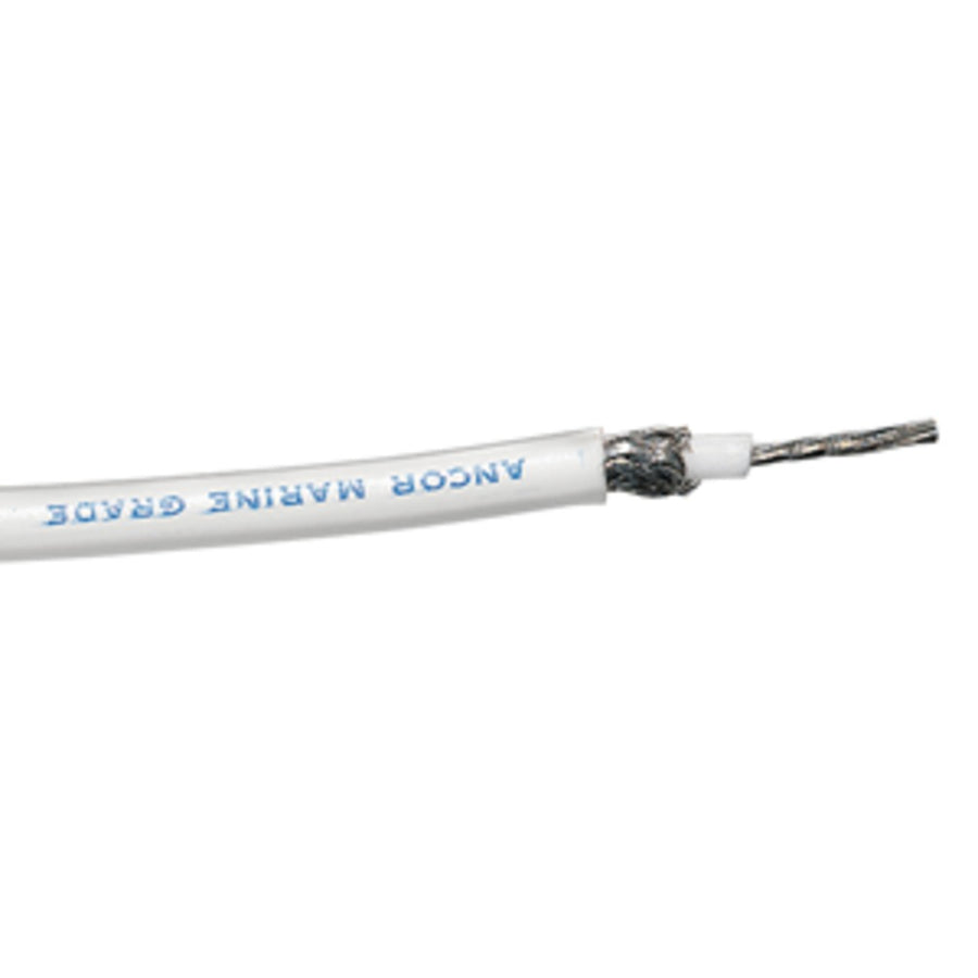 Ancor Rg-213 White Tinned Coaxial Cable - 100