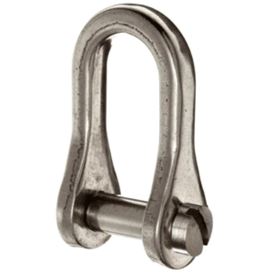 Ronstan Standard Dee Slotted Pin Shackle - 1/4 Pin - 7/8l X 9/16w